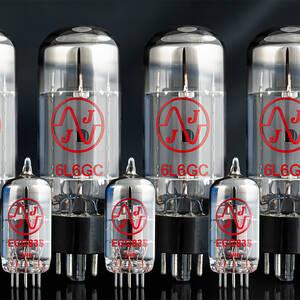 JJ 4x ECC83S 4x 6L6GC Valve Kit