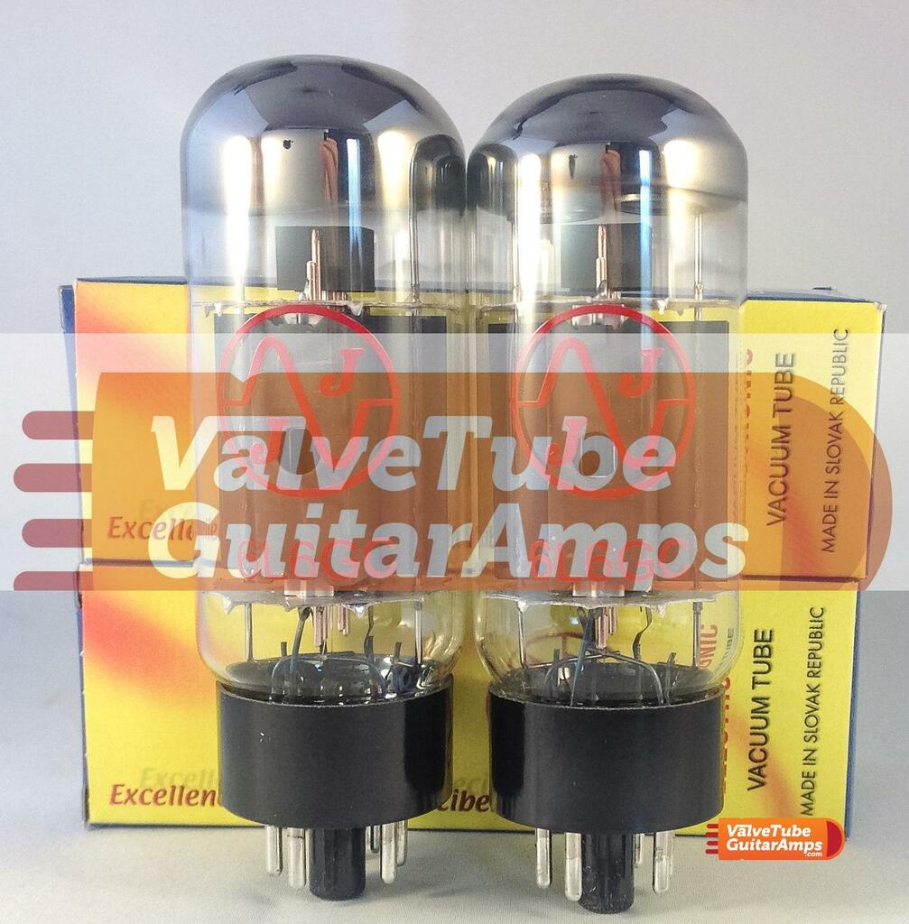 JJ 6L6GC Singles Matched Pairs Quads - Valve Tube Guitar Amps