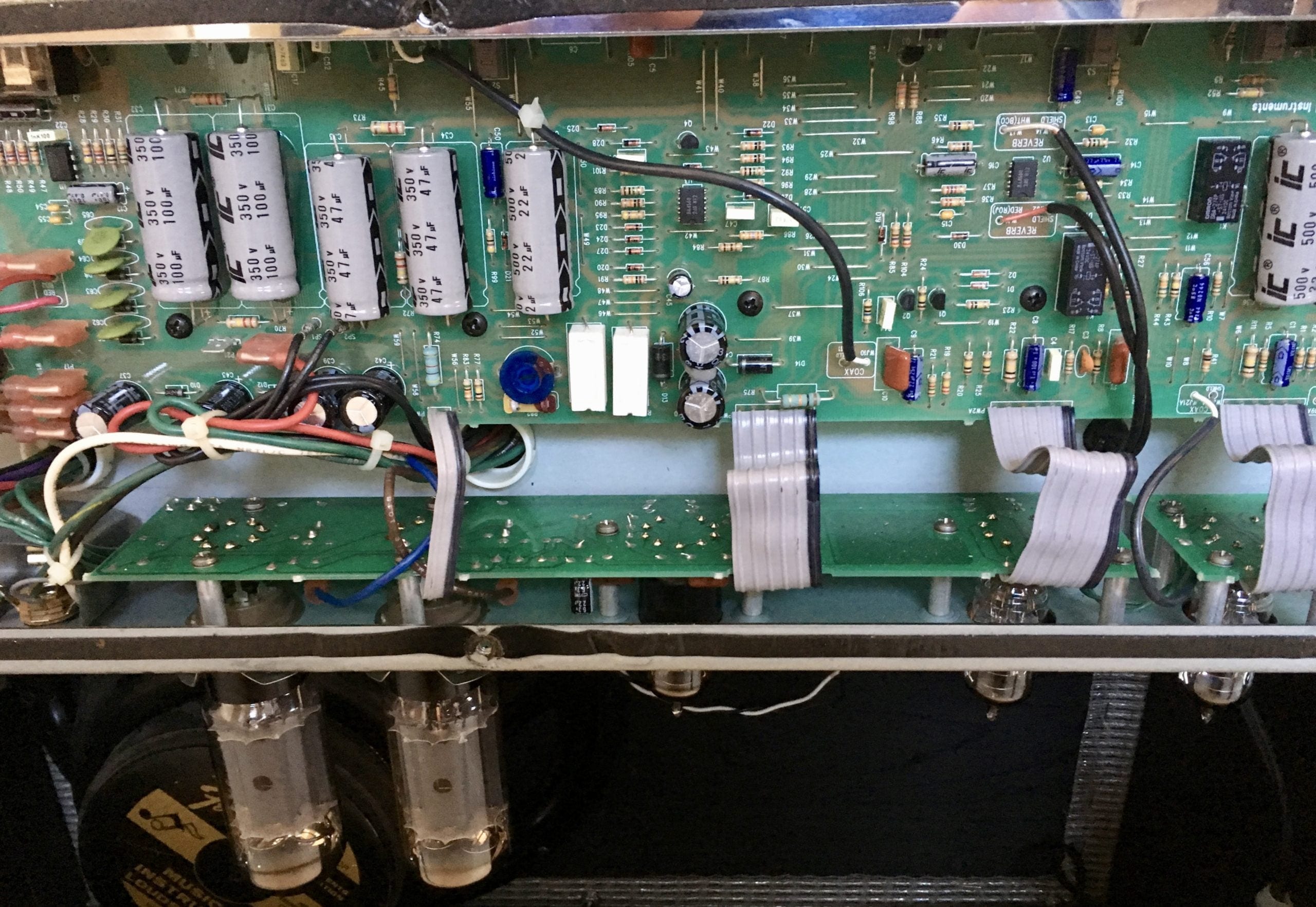 Fender Hot Rod DeVille innards