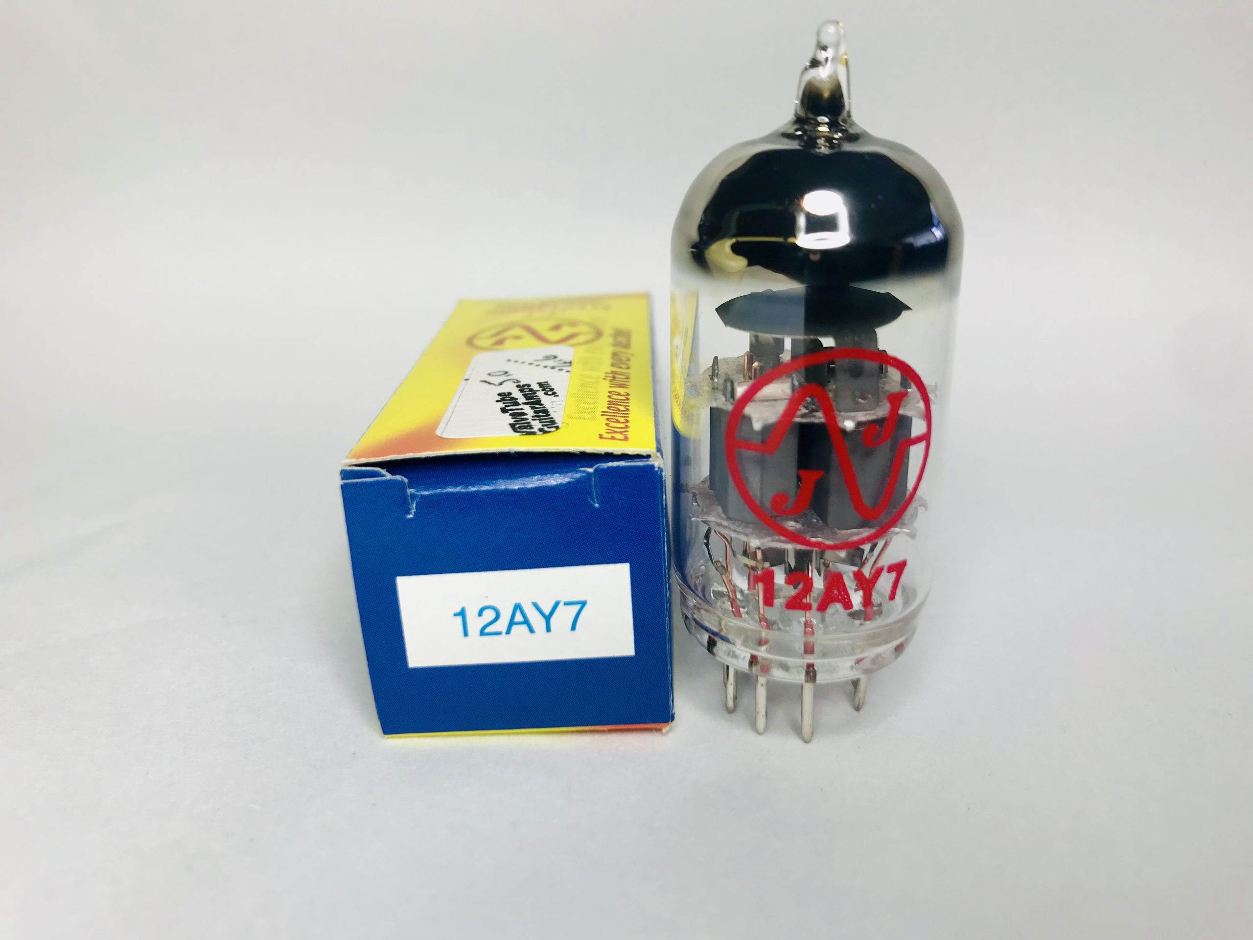 JJ 12AY7 Preamp Vacuum Tubes - Pair Of 2 For Amplifier Replacement