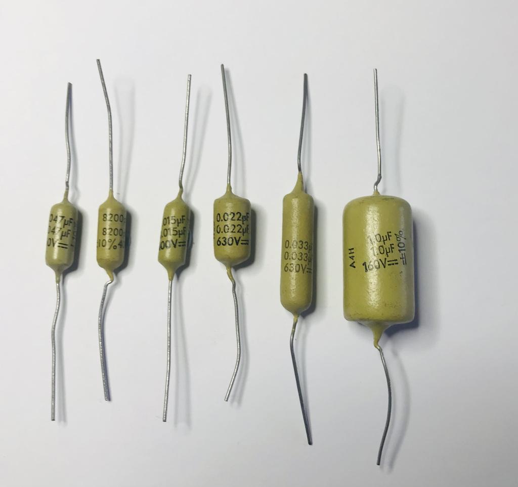 NOS Vintage Mustard Capacitors Valve Tube Guitar Amps