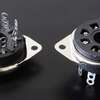 Vintage Style Chassis mount Octal Valve Socket Image