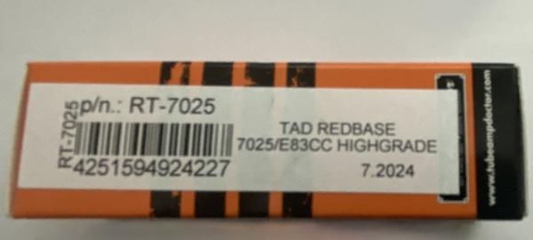 TAD 7025 Redbase Box label image