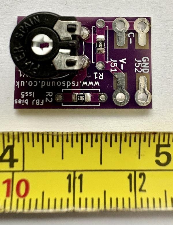 Fender Blues Jr Bias Board image